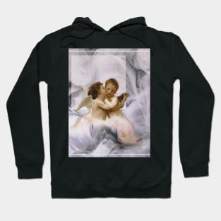 Aesthetics, darkness, gothic, romantic, moon, dark academia, love, romantic, statue, vintage, retro, artistic, artsy, classy, butterfly, flowers, floral Hoodie